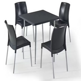 طقم خارجي 5 قطع Carmen - أسود